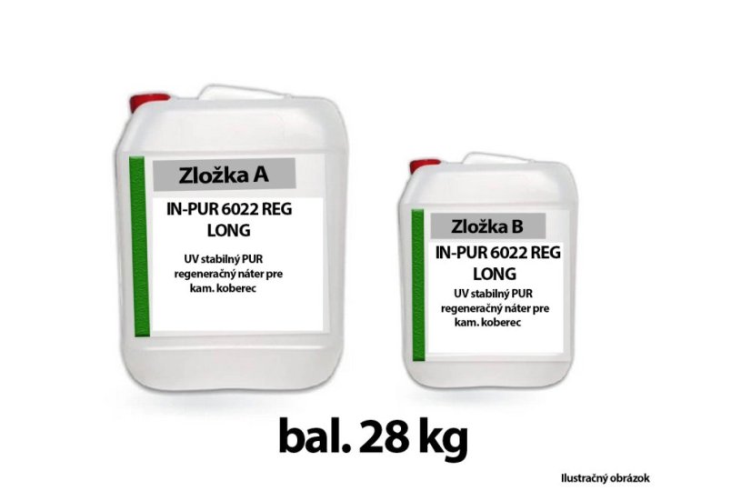 IN-PUR 6022 REG. - UV++ regeneračný náter na kamenný koberec - Obsah balenia: 28kg