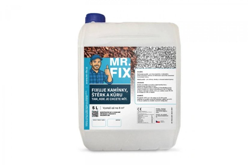 MR.FIX - fixační pojivo na kámen a kůru - Obsah balení: 5 l
