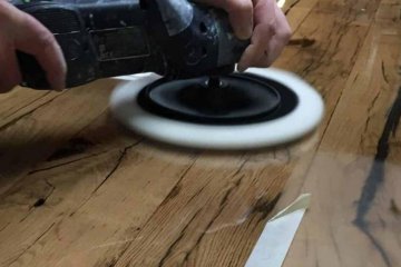 Leštění a broušení pryskyřice