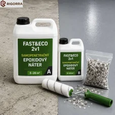 Rigorra Samopenetrační epoxidový nátěr Fast&Eco 2v1 SET