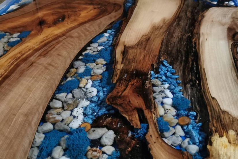 Epoxid na zalievanie dreva a betónu IN-EPOX 4090 Crystal EXTRA - Obsah balenia: 4,5 kg