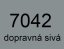 RAL 7042 dopravní šedá