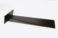 Čierne kovové stolové sólo nohy TF-1003