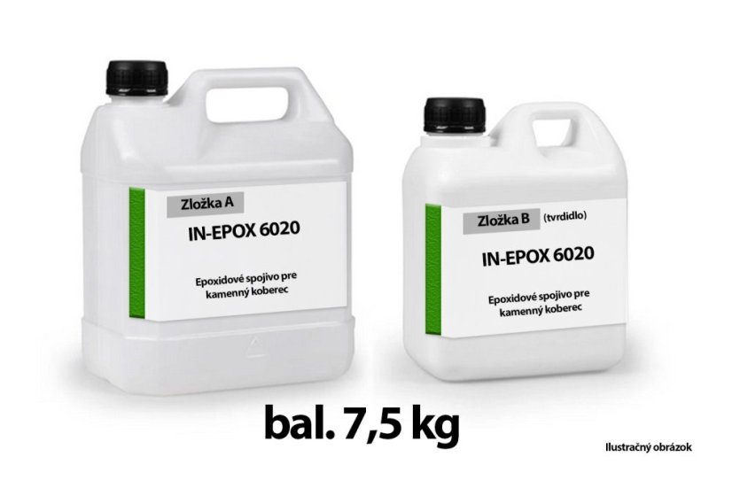 IN-EPOX 6020 živica pre kamený koberec - suchý kameň - Obsah balenia: 7,5 kg IN-EPOX 6020 živica pre kamený koberec - suchý kameň - Obsah balenia: 7,5 kg