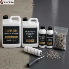 Rigorra Hrubovrstvová epoxidová podlaha s penetráciou PREMIUM SADA