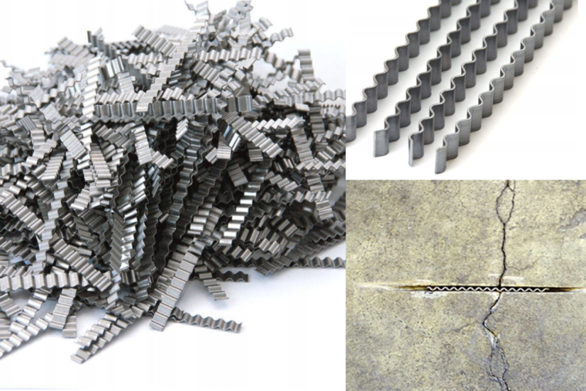 Oceľové spony na zošívanie prasklín v betóne - Obsah balenia: 25 ks