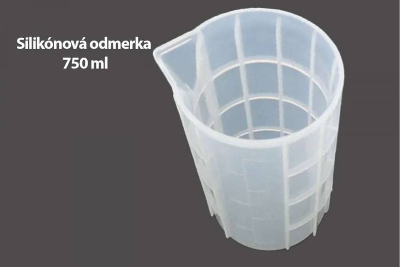 Silikónové odmerky a nádoby na živicu - Veľkosť: 750ml
