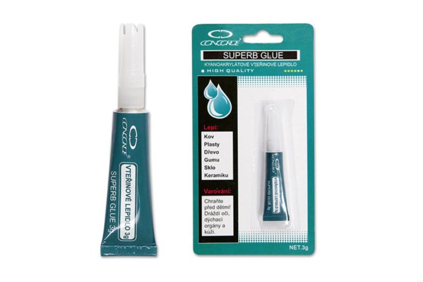 Sekundové lepidlo 3g