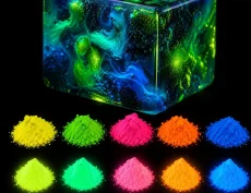 Rigorra Neon & Glow Pigmenty do epoxidu – svietiace a fluorescenčné (10 g)