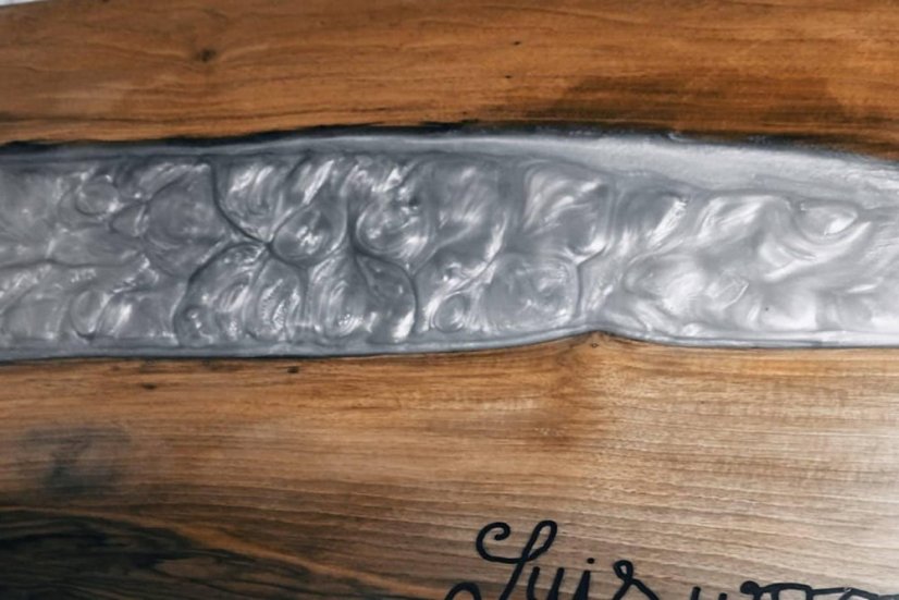 Pigmentové metalické prášky do epoxidových a PUR živíc - Farba: Saffron 25g