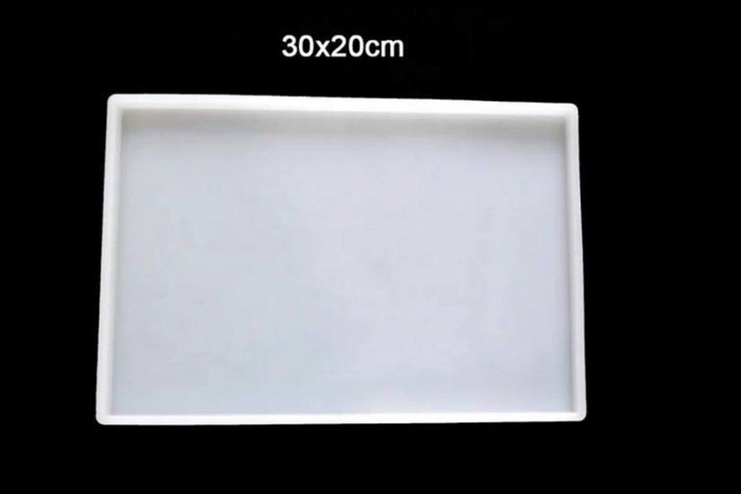 Formy na tácky, podnosy, geody - Druh produktu: 5032-Forma podnos štamprle 388x78x13mm