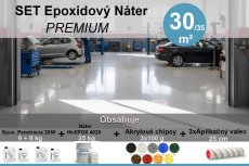 Epoxidová podlaha PREMIUM SET na 30 - 35 m²