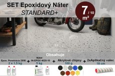 Epoxidový náter STANDARD+  SET na 5 - 20 m²