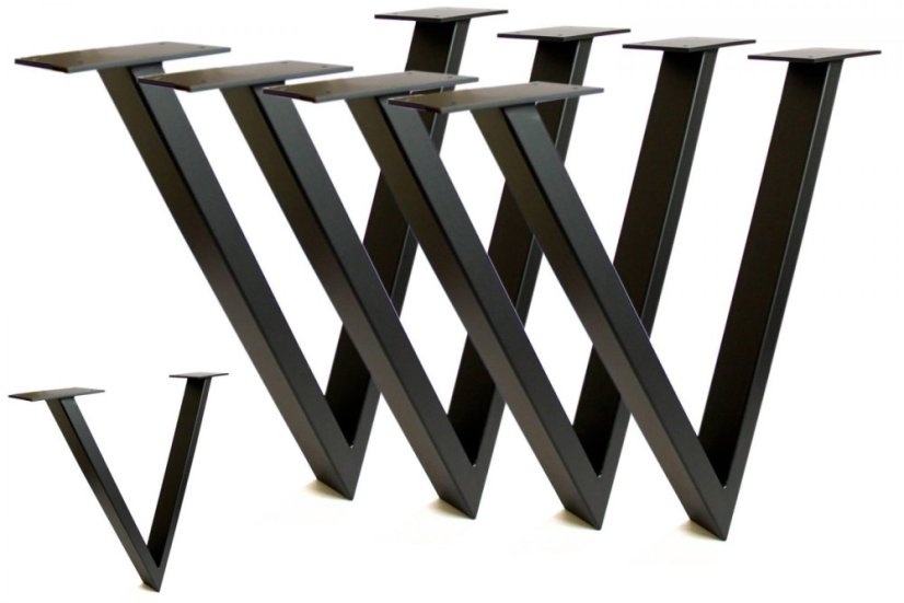 Stolové single nohy tvar V - TF-1019