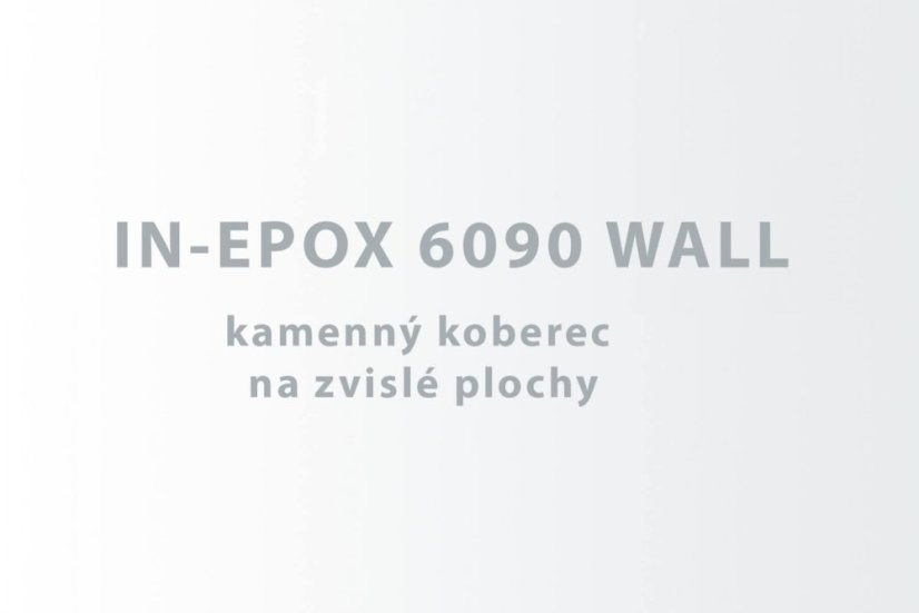 IN-EPOX 6090WALL - pojivo na svislé plochy