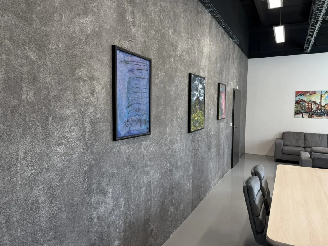 Belcreto - epoxidová stěrka na zeď - jedinečný design