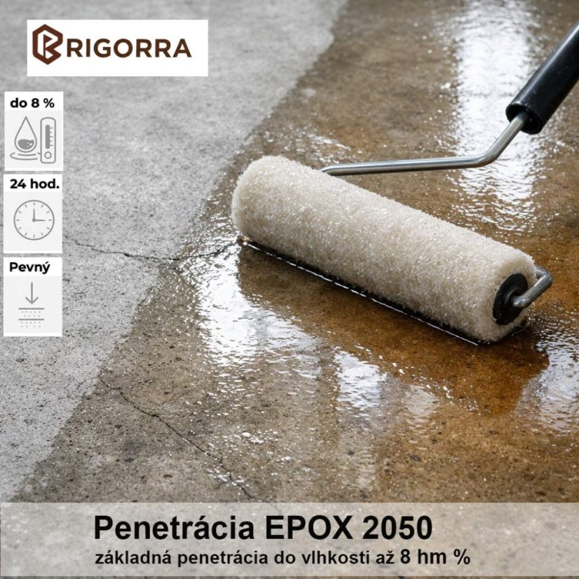 Epoxidova penetrace na beton do vlhkosti 8 perc