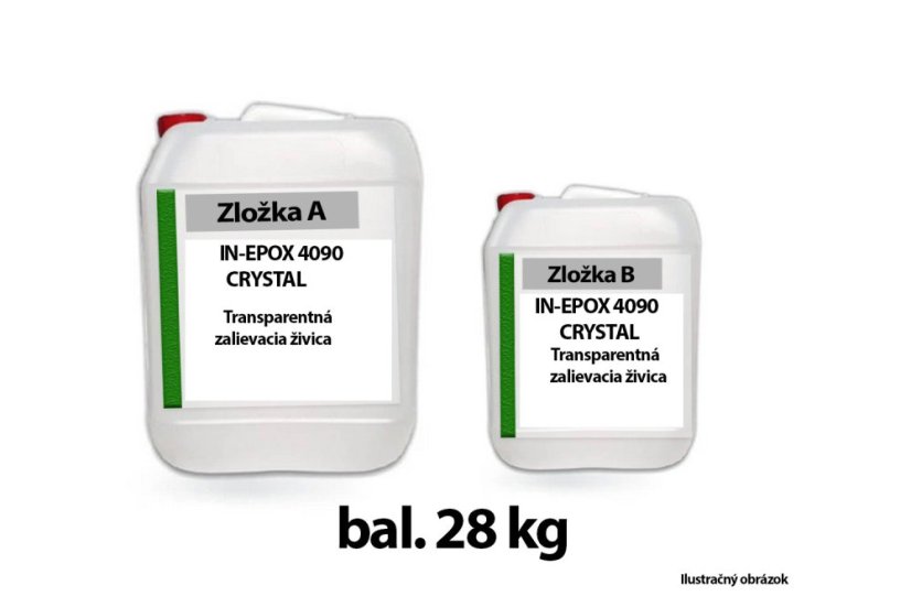 Pryskyřice na zalévání dřeva Rigorra Clear MULTI – pro vrstvy do 2 cm (4090 Crystal) - Obsah balení: 28kg