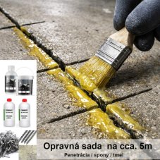 epoxidovy tmel - sada na opravu prasklin v betone