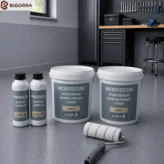 Epoxidový nátěr na beton – podlahy a stěny | Rigorra Microtexture SET