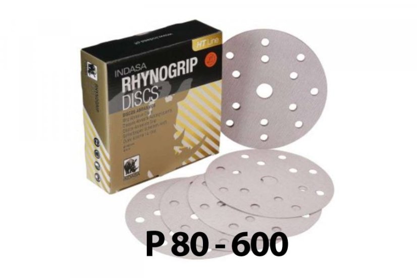 Brúsne kotúče - Druh produktu: Brúsne kotúče 8ks,150mm - Set na hrubé brúsenie P80-600