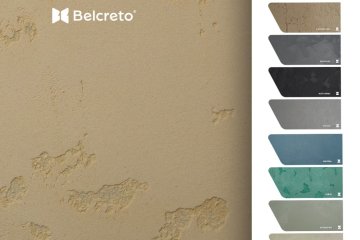 BELCRETO - dekoračné mikro omietky na steny a podlahy