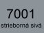 RAL 7001 - stříbrná šedá