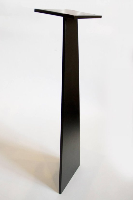 Čierne kovové stolové sólo nohy TF-1003