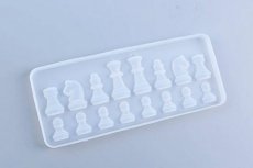Silikónové formy šachovnica, figúrky, domino