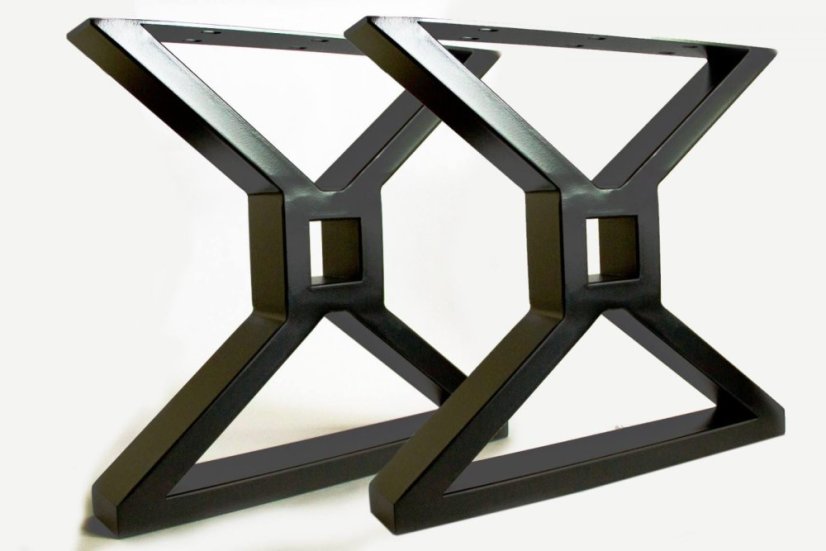 Kovové stolové nohy square X - TF1001