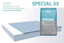 Special 35 - zátěžová samonivelační hmota 25kg