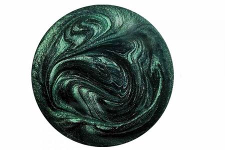 Kovové metalické prášky do epoxidových a PUR pryskyřic - Barva: Blakish Green 25g