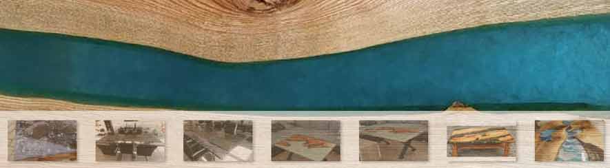 Epoxidové stoly - inspirace pro výrobu