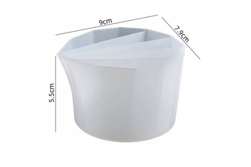 Silikónové odmerky a nádoby na živicu - Veľkosť: 5-dielna 250ml