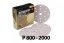 Sady brúsnych kotúčov na epoxidovú živicu (Ø 150 mm) – od P80 po P3000 - Druh produktu: Brúsne kotúče 5ks,150mm - Set na jemné brúsenie P 800-2000