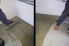 Epoxidový penetrák na beton, aplikácia hladitkom