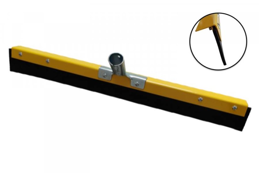 Podlahové stierky - gumové, plastové - Druh produktu: Kovová profi podlahová stierka 60cm - vymeniteľná guma